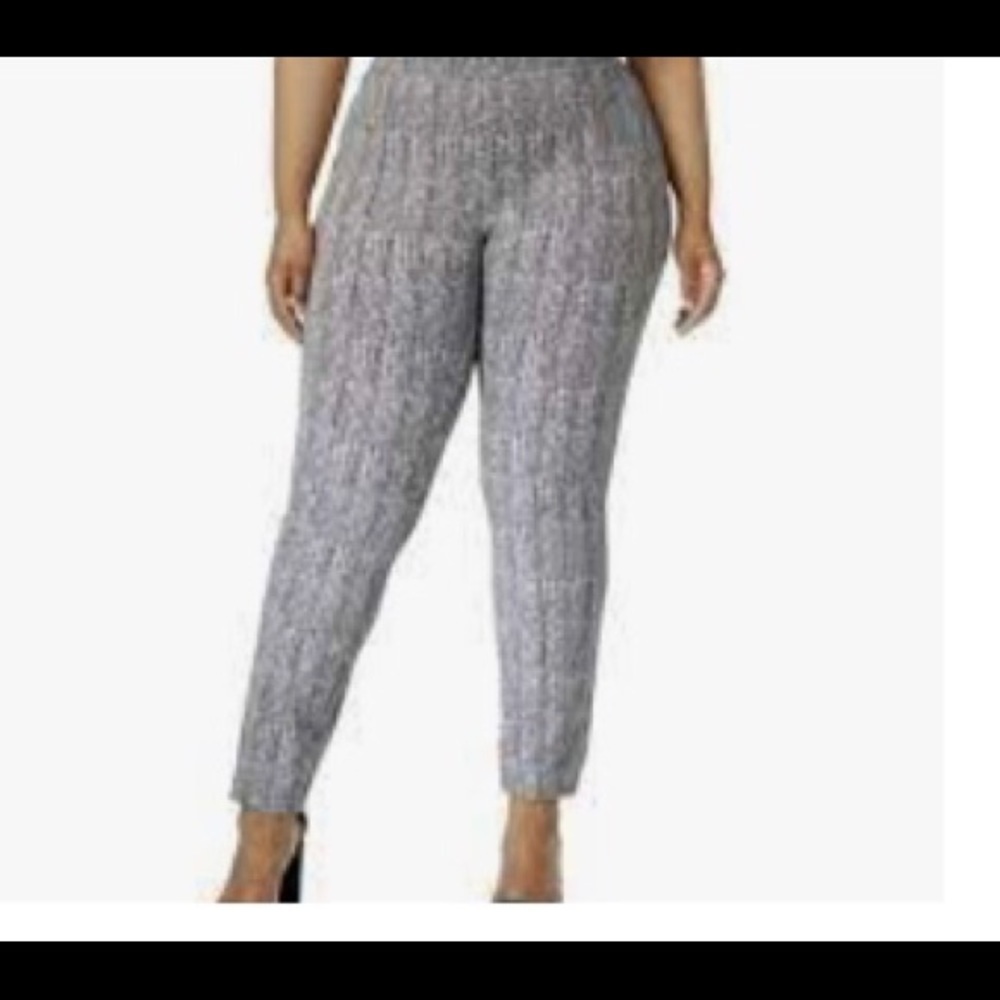 Alfani B/W Skinny Comfort Waist Business Ankle Pants